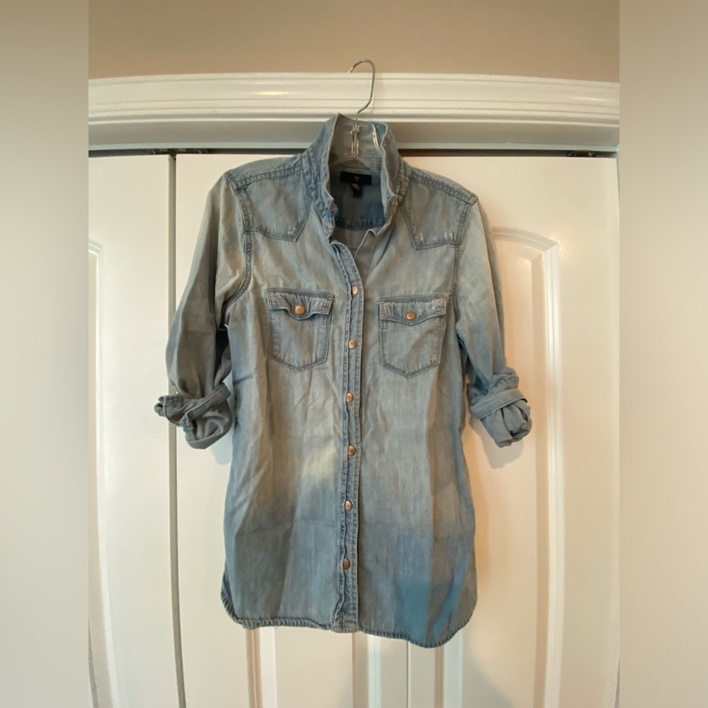 Gap original western denim shirt